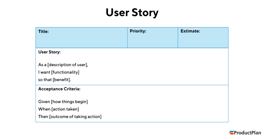 user stories